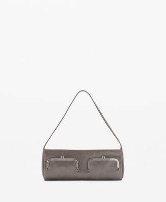 MANGO - Women's Pochette Pockets Shoulder Bag