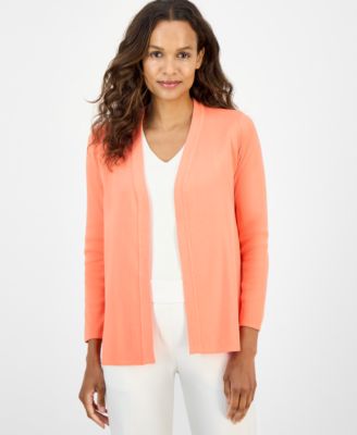 AK Anne Klein - Women's Newport Open-Front Cardigan