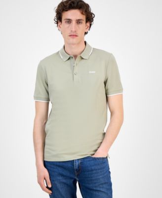 Hugo Boss - Men's Dinoso Contrast-Tip Polo Shirt