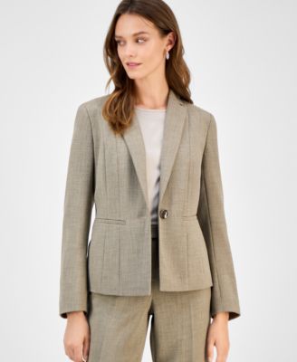 Kasper - Women's One Button Notched Collar Blazer