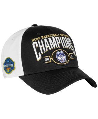 Nike - Men's Black UConn Huskies 2025 NCAA Women's Basketball National Champions Locker Room Adjustable Hat