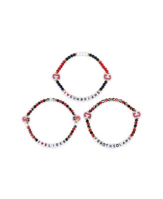 FOCO - Cleveland Guardians Friendship Bracelet Set, 3-Pack