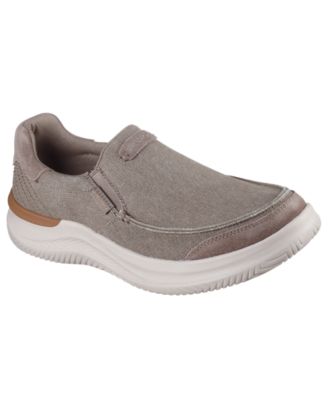 Skechers - Men's Relaxed Fit: Hasting - Vigo Moc Toe Loafer Slip-On Extra Wide Width Casual Sneakers from Finish Line
