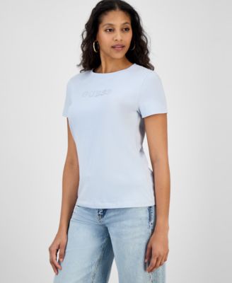 GUESS - Women's Briana-Short Sleeve Logo T-Shirt