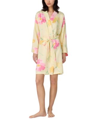 Lauren Ralph Lauren - Women's Short Kimono Wrap Robe