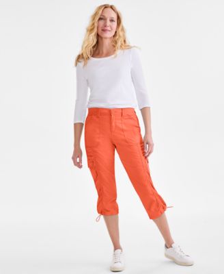 Style & Co - Women's Cargo Capri Pants, 2-18W