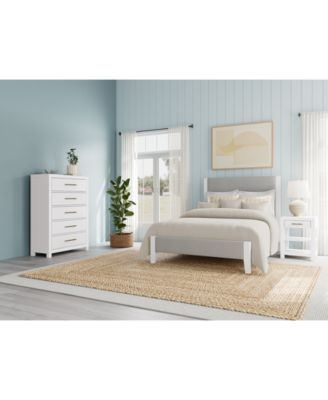 Furniture - Catriona 3pc Bedroom Set (Full Upholstered Bed, Chest & Open Nightstand), Created for Macy's