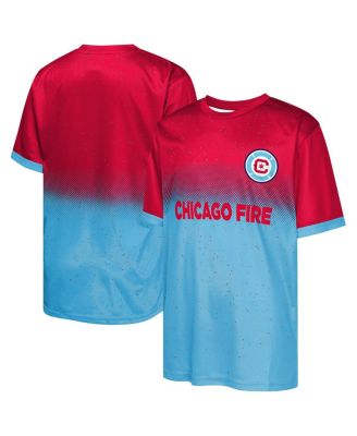Outerstuff - Big Boys and Girls Red Chicago Fire Stalwart Defender T-Shirt