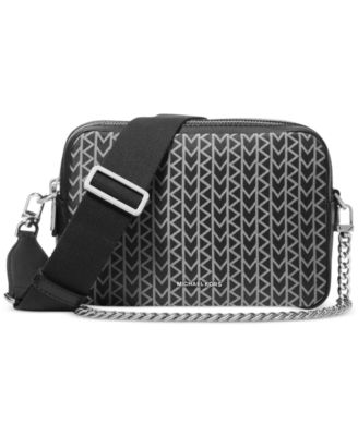 Michael Kors - Bryant Medium Double-Zip Chain Camera Crossbody