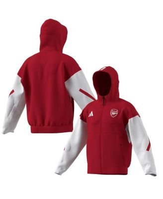 adidas - Men's Red Arsenal 2025/26 Anthem Full-Zip Jacket