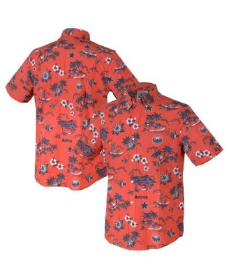 Reyn Spooner - Men's Orange Houston Astros Kekai Button-Down Shirt