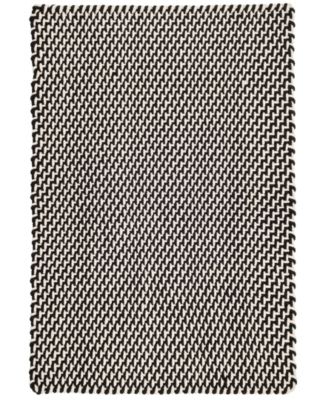 Dash and Albert Rugs by Annie Selke - Two-Tone Rope Indoor/Outdoor RDB219 4'x6' Area Rug