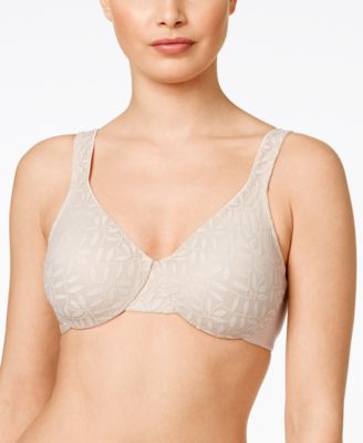 Olga - Sheer Leaves Minimizer Bra 35519