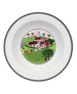 Villeroy & Boch - Dinnerware, Design Naif Rim Cereal Bowl Wedding Procession