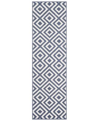 Livabliss - Alfresco ALF-9657 Charcoal 2'3" x 11'9" Runner Area Rug