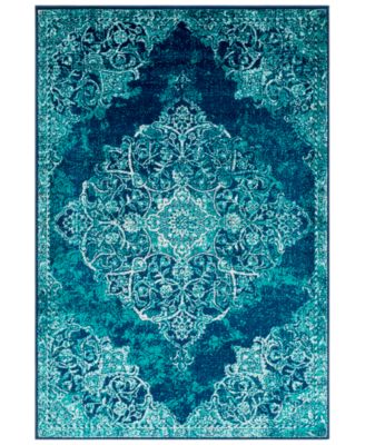 Livabliss - Paramount PAR-1098 Teal 8'10" x 12'9" Area Rug
