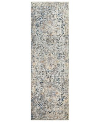 Livabliss - Presidential PDT-2300 Pale Blue 3'3" x 10' Runner Area Rug