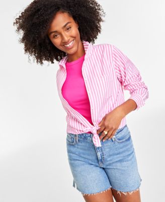 On 34th - Women's Collared Button-Down Shirt