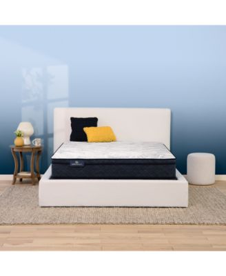 Serta - Perfect Sleeper Adoring Night 11" Plush Euro Top Mattress Set, Full