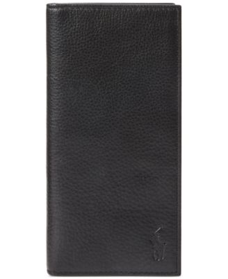 Polo Ralph Lauren - Men's Pebbled Leather Narrow Wallet