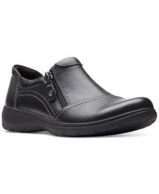 Clarks - Women's Carleigh Ray Round-Toe Side-Zip Shoes