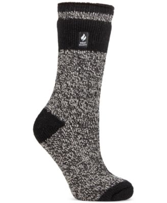 Heat Holders - Women's Snowdrop Block Twist Crew Socks