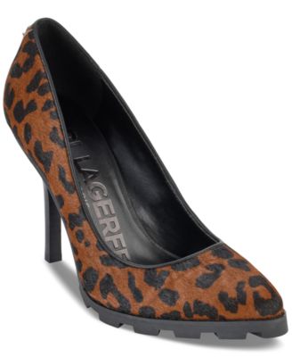 KARL LAGERFELD PARIS - Madelyn Slip On Pointed Toe Pumps