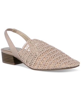 Jones New York - Carolton Embroidered Slingback Shoes