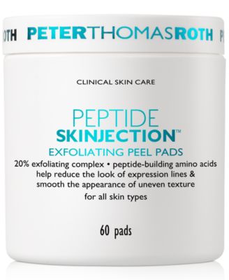 Peter Thomas Roth - Peptide Skinjection Exfoliating Peel Pads, 60 pads