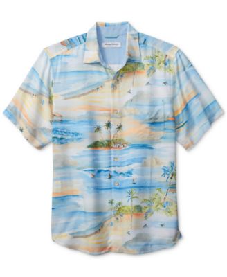 Tommy Bahama - Men's Veracruz Cay Isle Vista Tropical-Print Button-Down Shirt