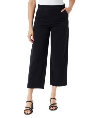 Gloria Vanderbilt - Women's Shape-Effect Wide-Leg Cropped Pants