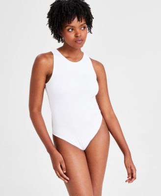 Bar III - Women's Sleeveless Jersey Bodysuit