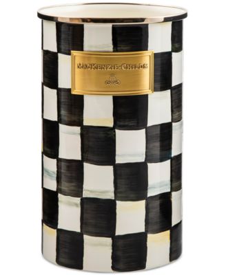 Mackenzie-Childs - Enameled Steel Courtly Check Utensil Holder