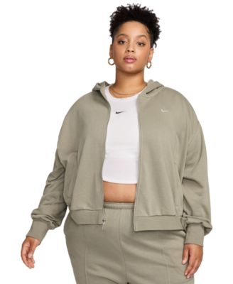 Nike - Plus Size Chill Terry Full-Zip French Terry Hoodie