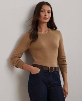 Lauren Ralph Lauren - Petite Cotton-Blend Sweater