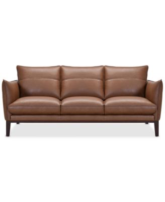 Furniture - Kettner 88" Leather Sofa