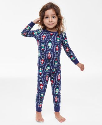 Holiday Lane - Baby & Toddler Nutcracker Mix It Cotton Snug-Fit Pajama Set