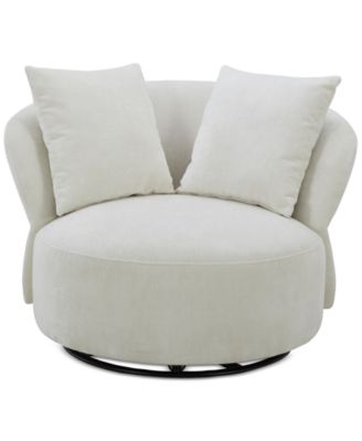 Furniture - Ordesh Fabric Swivel Chair