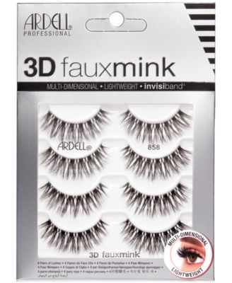 Ardell - 3D Faux Mink Lashes #858, 4-Pk.