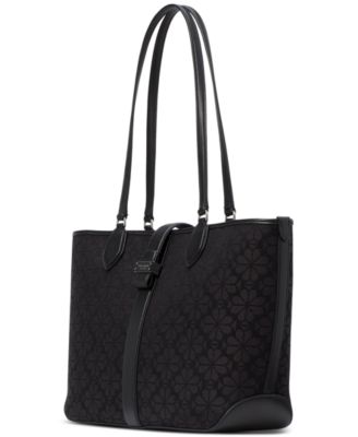 kate spade new york - Spade Flower Jacquard Medium Open Tote