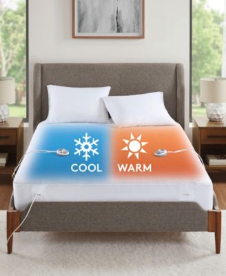 Premier Comfort - Cool Touch Heated Mattress Pad, Twin