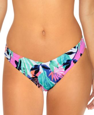 Raisins - Juniors' Oahu Printed Bikini Bottoms