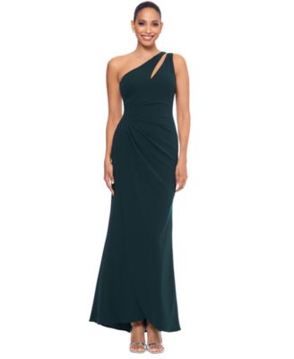 Betsy & Adam - One-Shoulder Cutout Gown