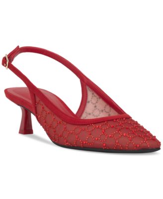 I.N.C. International Concepts - Women's Gemini Mid-Heel Slingback Pumps