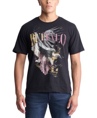 Buffalo David Bitton - Men's Takuma Relaxed Distressed Graphic T-Shirt