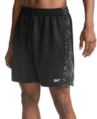 Reebok - Men's Snake 7" AOP Panel Athletic Shorts