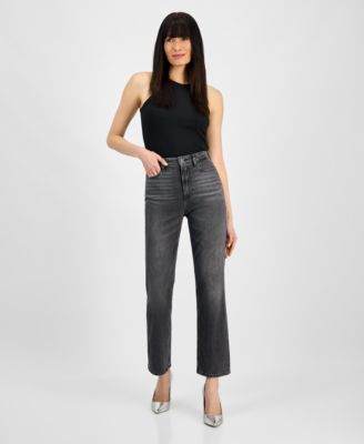 GUESS - Women's 80s Straight Leg Jeans