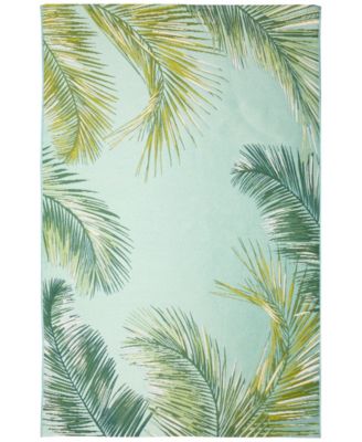 Liora Manne' - Marina Palm Border 4'10"x7'6" Area Rug