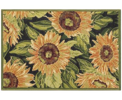Liora Manne' - Esencia Sunflowers Rug Collection