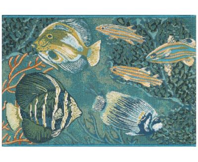 Liora Manne' - Esencia Fish 2'5"x3'11" Area Rug